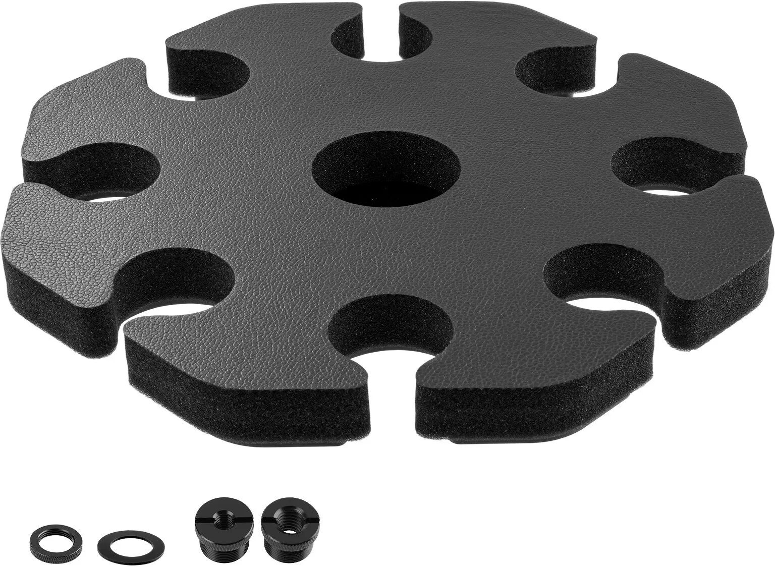 INF Support Multi-Microphones avec 8 Emplacements de Rangement et Adaptateur Trépied