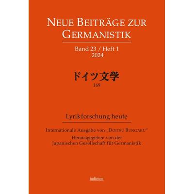 Neue Beiträge zur Germanistik, Band 23 / Heft 1 / 2024, Taschenbuch von , Iudicium, 978-3-86205-760-3