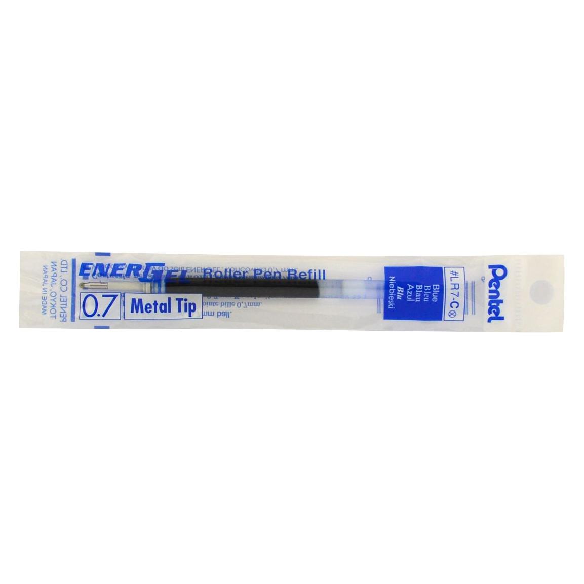 Pentel Refill LR7 Esatzpatrone (Blau, 0.70 mm, 12 Stk.) (2803703)