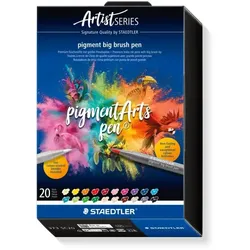 STAEDTLER pigment big brush pen 20ST