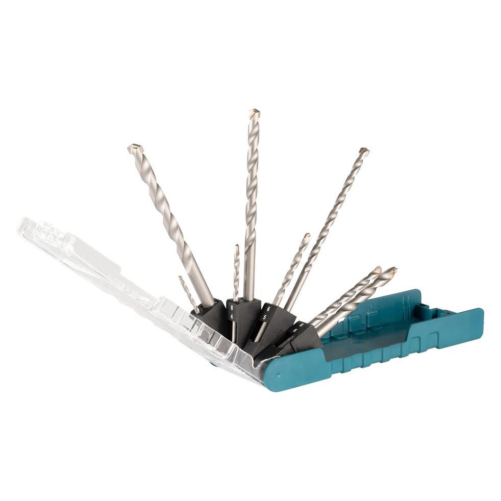 MGA Makita E-15861 TCT Bohrer-Set, 8-teilig (10 mm, 3 mm, 4 mm, 5 mm, 6 mm, 8 mm) (E-15861)