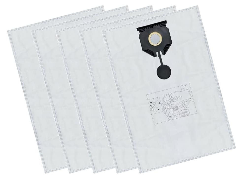 Dripio 5 filterzakken voor Kärcher NT 30/1, 30 liter, microvezel
