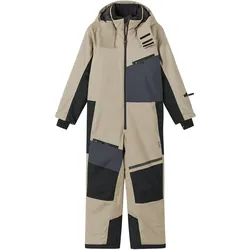 Reima, Unisex, Skijacke, tec Kinder Skioverall Skaulo Earthy (116), Beige