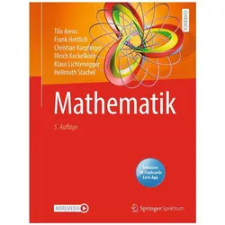 Mathematik, Schulbücher von Christian Karpfinger, Hellmuth Stachel, Frank Hettlich, Klaus Lichtenegger, Tilo Arens, Ulrich Kockelkorn