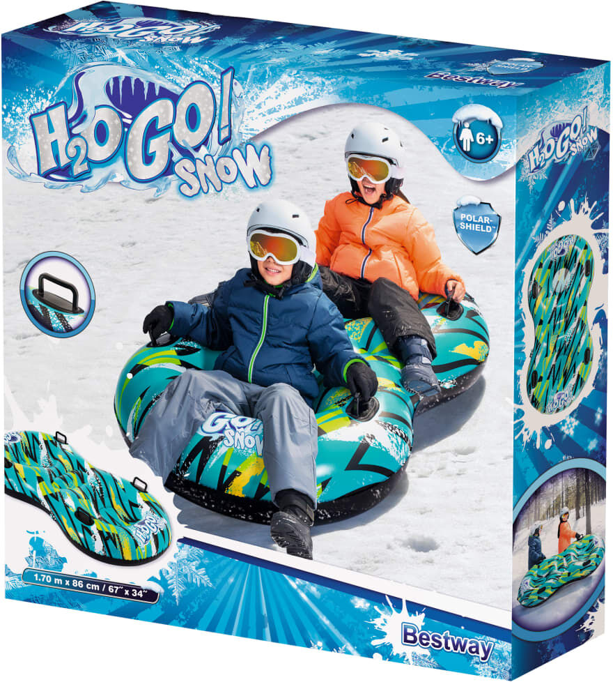Bestway Bouée à neige double Frost Blitz 185 cm