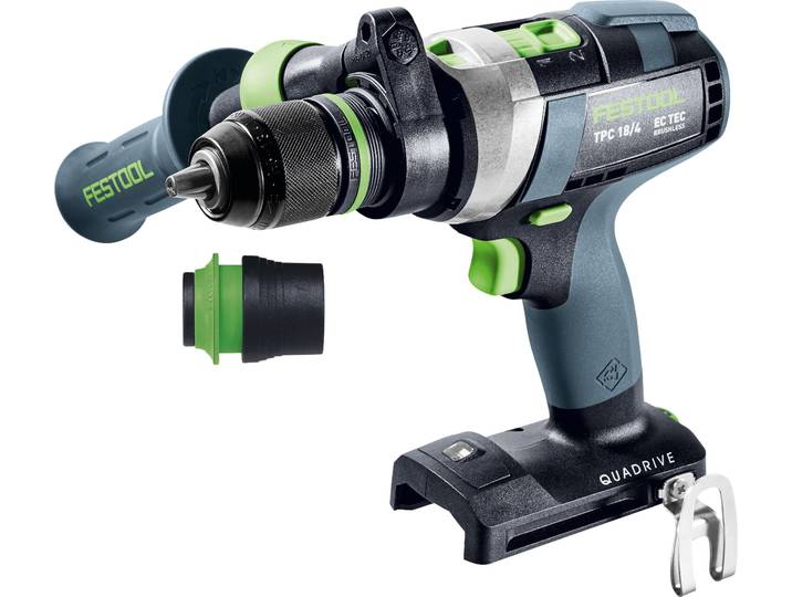 Perceuse-visseuse à percussion sans fil Festool TPC 18/4 I-Basic QUADRIVE 575604