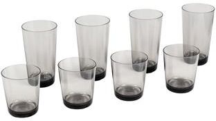 Abode Homewares Simple Acrylic Drinkware Set - Set of 8