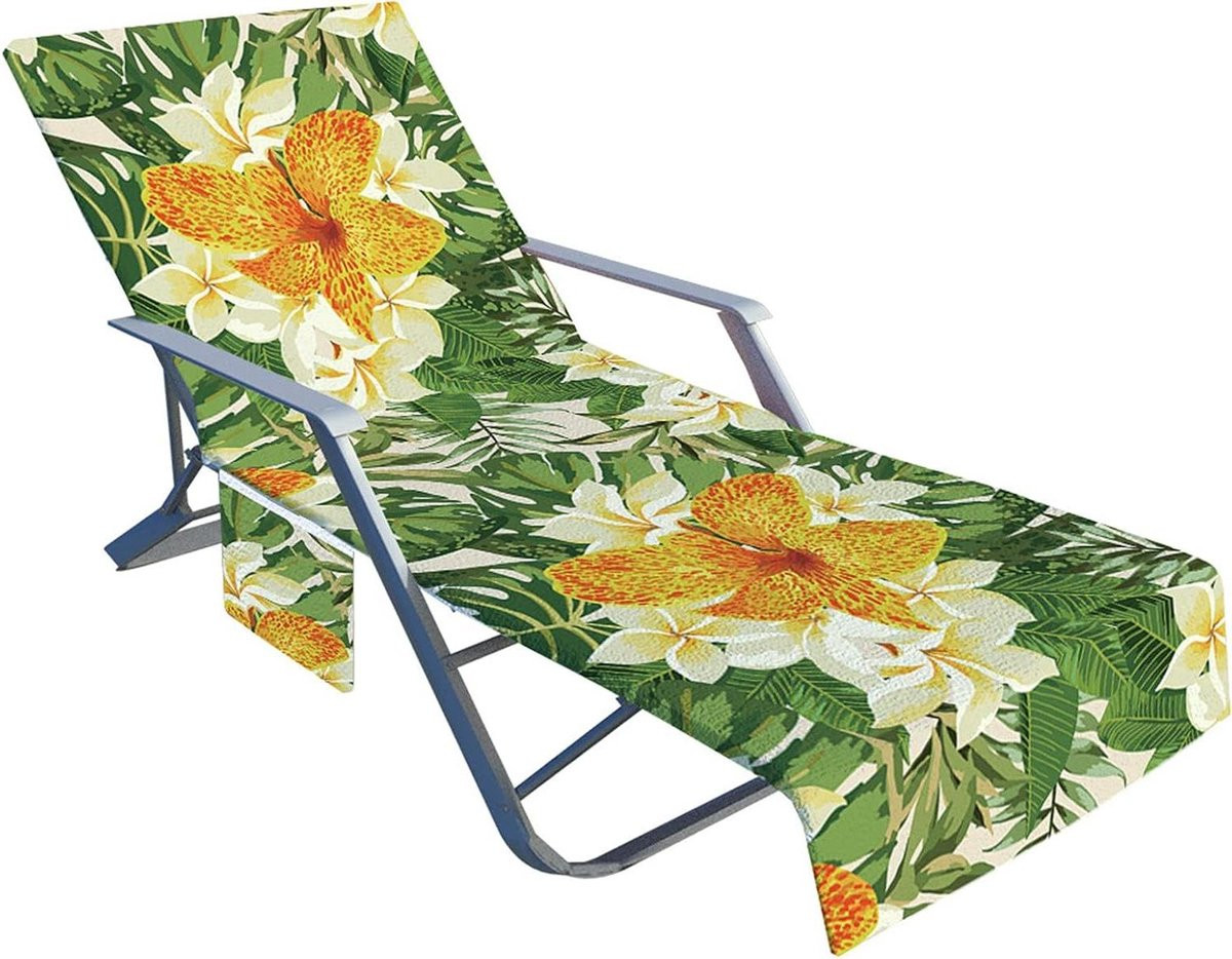 Sneldrogend microvezel strandlaken als stoelhoes voor strandstoelen, B3