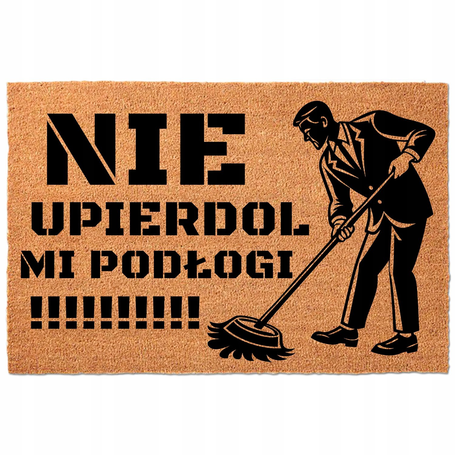 TabPrint Grappige Kokos Wisser Niet Mijn Vloer vies!