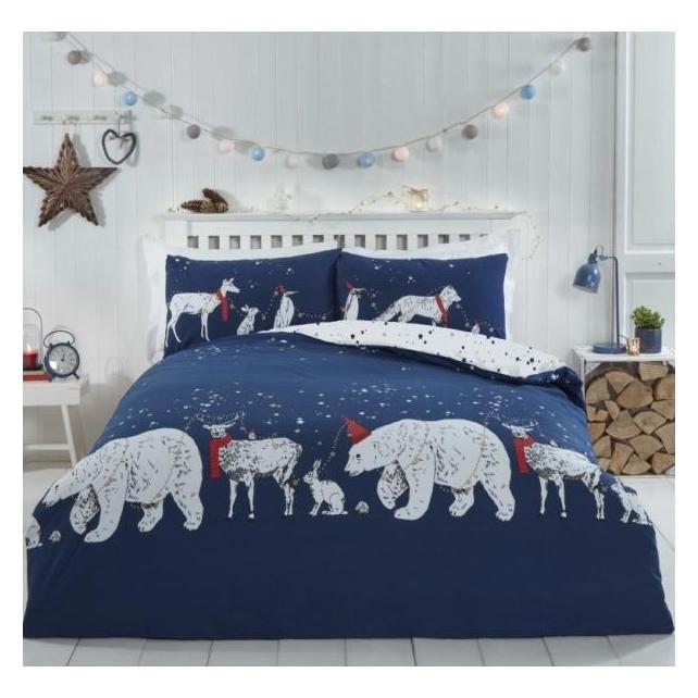 MCU Eisbär (135 x 200 cm, 50 x 75 cm) (PFREIN-SING-NAVY)
