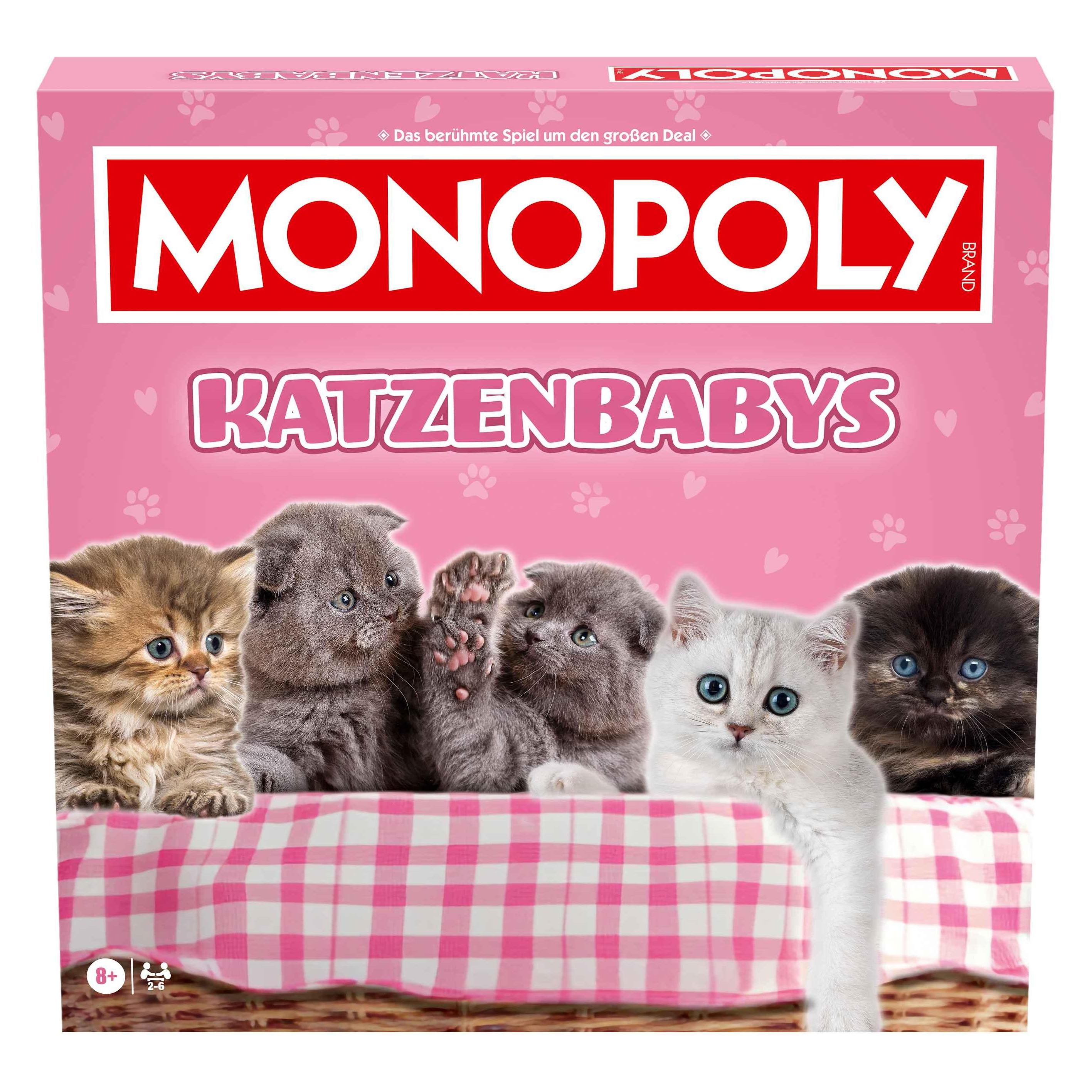 Winning Moves Monopoly Katzenbabys (Deutsch, 2 - 6 Spieler) (WIN61827)