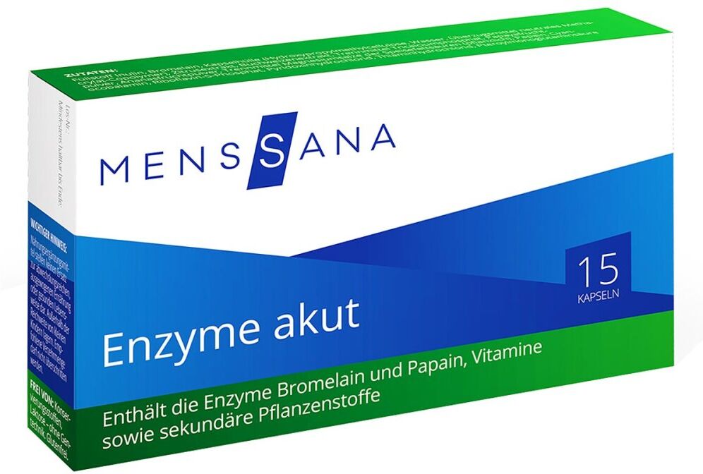 Enzyme akut MensSana Kapseln 15stk