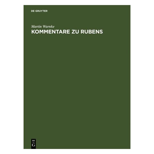 De Gruyter Kommentare zu Rubens (Deutsch, Martin Warnke, 1965) (8953596)