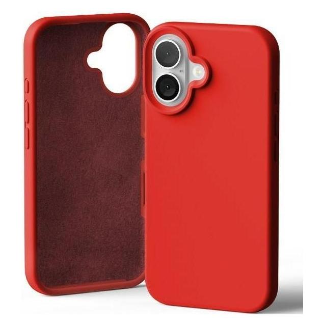 Mercury Silicone iPhone 16 6,1" czerwony/red (Apple iPhone 16) (49887704)