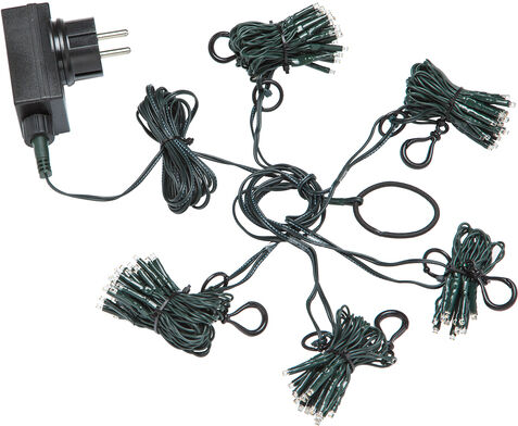LED-Weihnachtsbaum-Lichterkette, 700 Birnchen, mit Dimmer und Timer, für Bäume bis 2,10 m