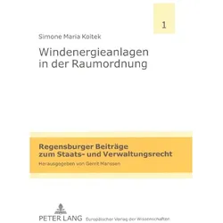 Windenergieanlagen in der Raumordnung, Fachbücher von Simone Maria Koitek