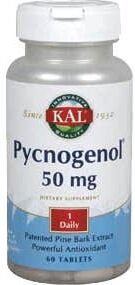 KAL Pycnogenol 50 mg 60 caps