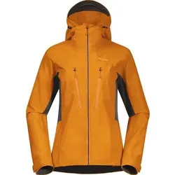BERGANS Bergans Damen Funktionsjacke CECILIEMOUNTAIN SOFTSHELL JACKET, Größe XS in Gelb Gelb