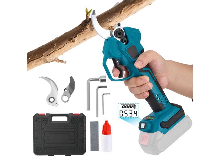 Makita – cisaille électrique sans fil, 800W, 25/30/35/40mm, Rechargeable, pour arbres fruitiers, bonsaï, Branches, outil pour batterie 18V