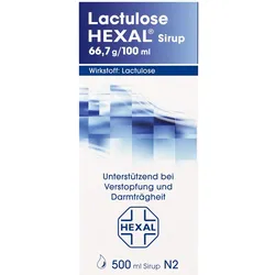 Lactulose Hexal Sirup 500 ML
