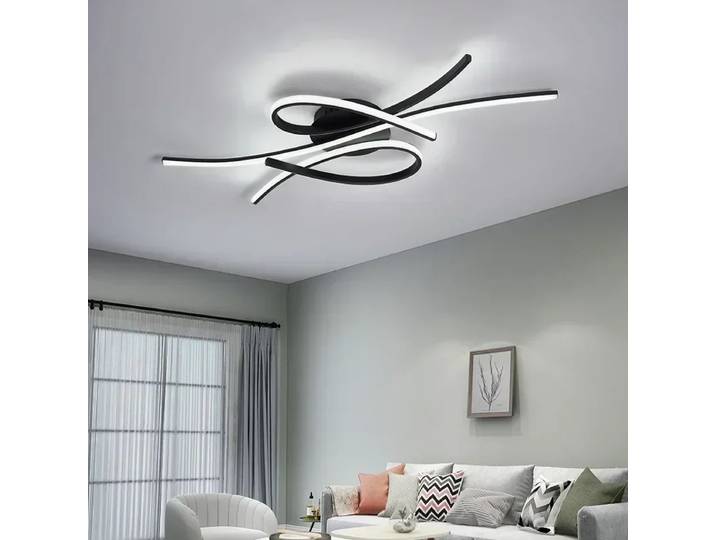 Plafond moderne à LEDs lumière pour salon salle à manger chambre étude hôtel allée plafond lustre intérieur décor à la maison luminaire Lustre