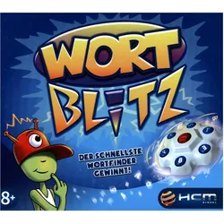 HCM Kinzel Wortblitz Spiel (Deutsch, Englisch, Französisch, Italienisch, 2 Spieler)