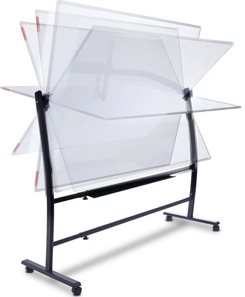 Rocada 360º Dobbeltsidet Mobil Whiteboard