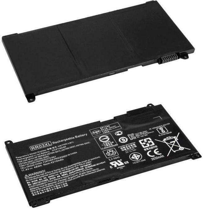 CoreParts MBXHP-BA0197 Replacement Laptop Battery for HP ProBook 430/440/450/455 G4 (RR03XL), 11.4V 39.9Wh Li-Pol, 3-cell