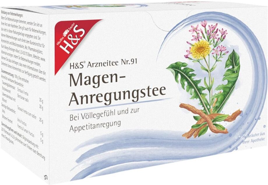 H&s Magen-anregungstee Filterbeutel