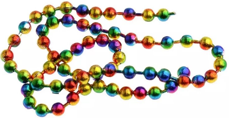 Flyco Beadchain Eyes-Rainbow-M