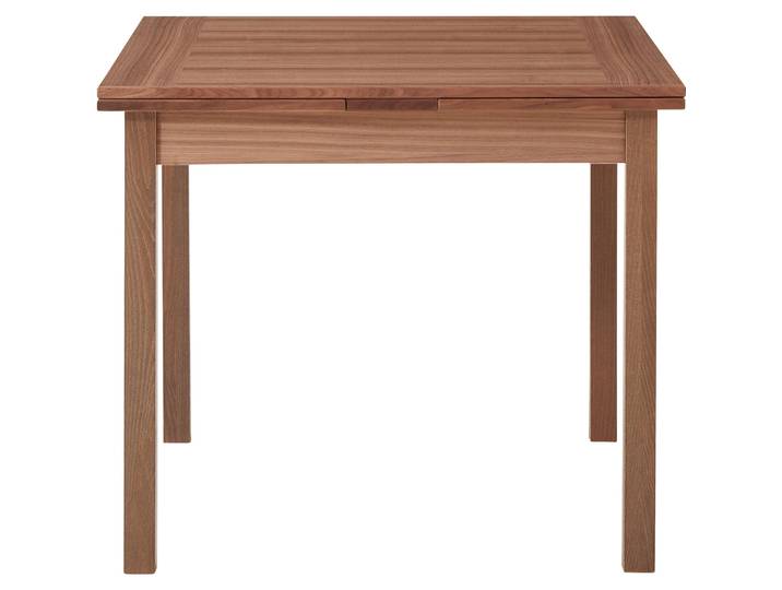 Esstisch Dirk Walnuss Walnuss Massivholz B 90 T 90 cm