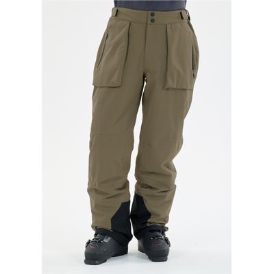 Skihose SLOPE "Killy", Herren, Gr. S, US-Größen, braun (dunkelgrün), 100% Polyester, unifarben, lang, Hosen Skihose, aus wetterfestem und atmungsaktivem Material