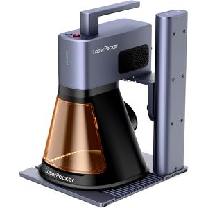 LaserPecker Graviermaschine LP2 Plus 10W, LK4, 100 x 100 mm, 10W Ausgangsleistung, 0.08 mm Laser, 240.000 mm/min