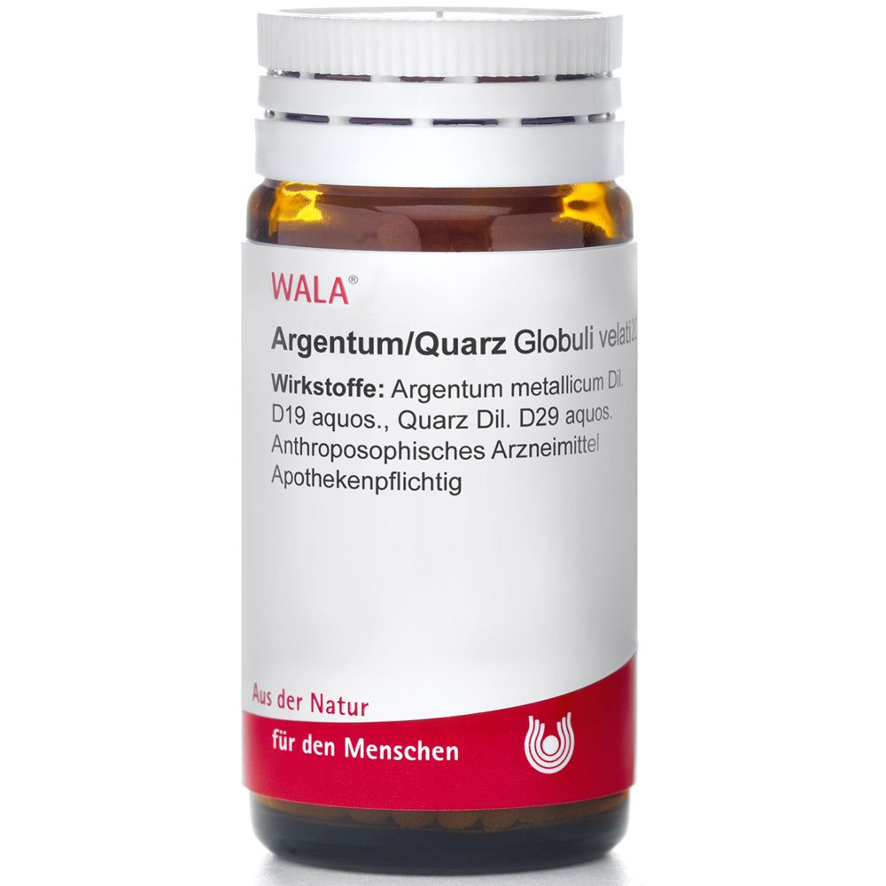 Argentum/Quarz Globuli 20 g