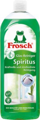 Glasreiniger Frosch Spiritus, grün, Flasche mit 750 ml