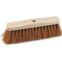 Sorex Saalbesen Kokos mit Holzkörper und Loch 50 cm Besen Kehrbesen mit Loch