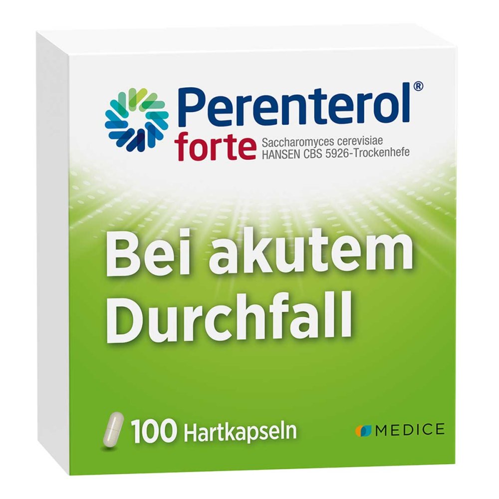 MEDICE Arzneimittel Pütter GmbH&Co.KG Perenterol forte bei akutem Durchfall 04508959