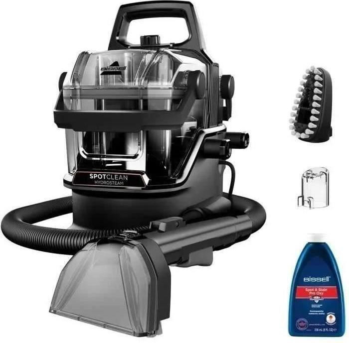 Bissell SpotClean HydroSteam Select stoomreiniger, 1000 W, voor tapijten, auto's en tegels