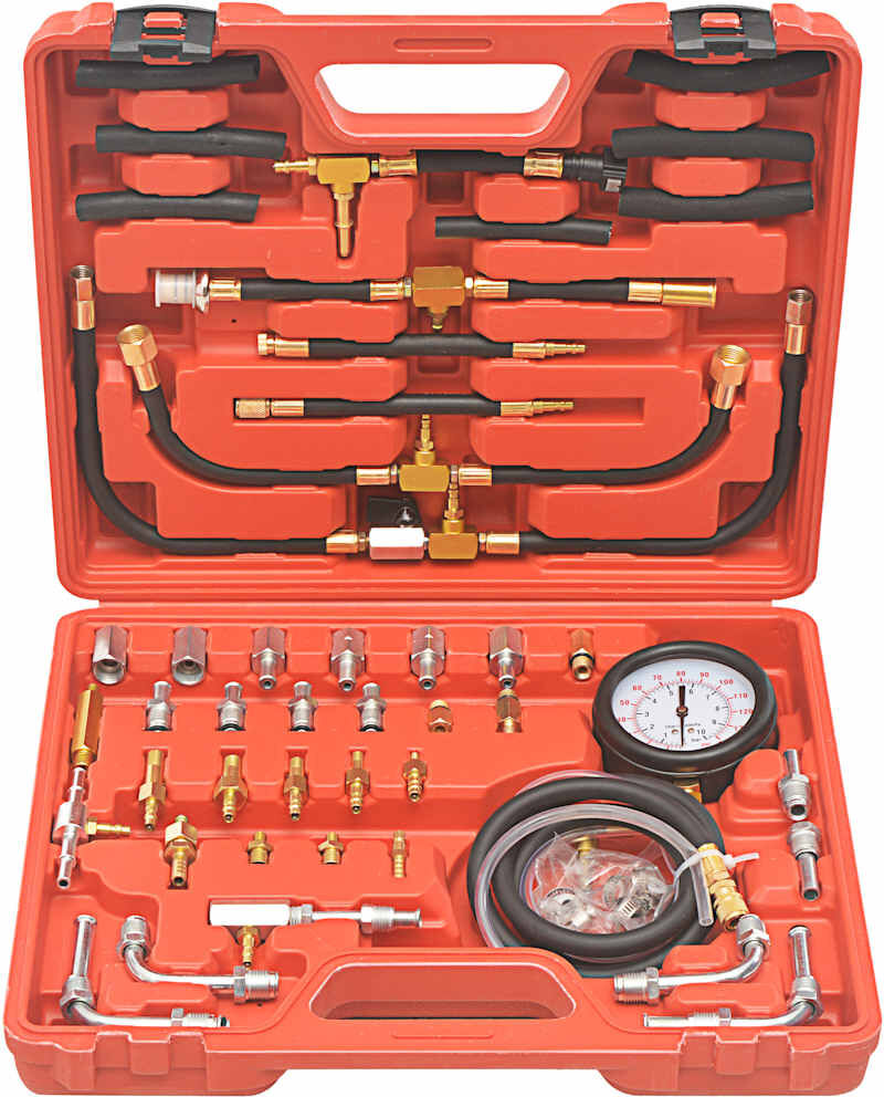 vidaXL Kit de testeur de pression d'injection de carburant