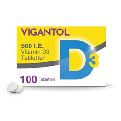 VIGANTOL 500 I.E. Vitamin D3 Tabletten 100 St