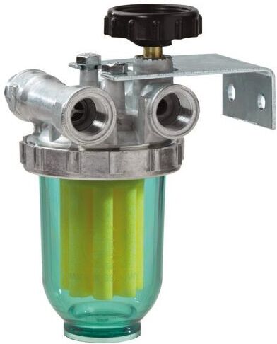 GOK Zweistrang-Ölfilter 1385172 Siku 70 µm, IG G 3/8xAG G 3/8 KN, 6 bar