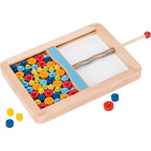Goki Geschicklichkeitsspiel 56679, Scheiben-Mikado, aus Holz, für 1-x Spieler, ab 4 Jahre