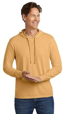 Allmade AL6305 Mineral Dye Organic Cotton Hoodie Top in Golden Wheat size 2XL   Ringspun