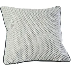 Kissen SVEN silber (BH 50x50 cm) - silber - BH 50x50 cm