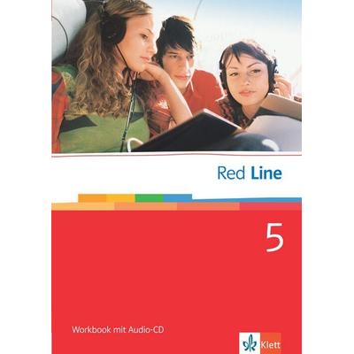 Red Line 5. Workbook mit Audio-CD., Set von , Klett Schulbuchverlag, 978-3-12-581155-3