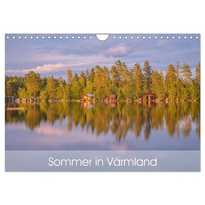 Schwedischer Sommer in Värmland (Wandkalender 2026 DIN A4 quer), CALVENDO Monatskalender