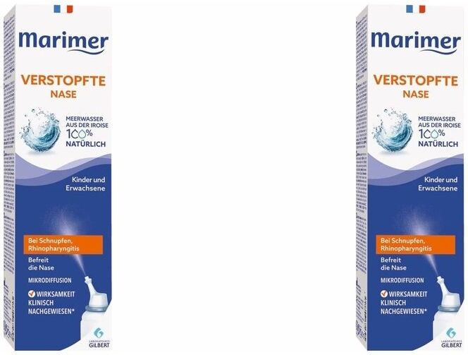 Marimer Nasenspray Rhinopharyngitis 2x 2x100 ml