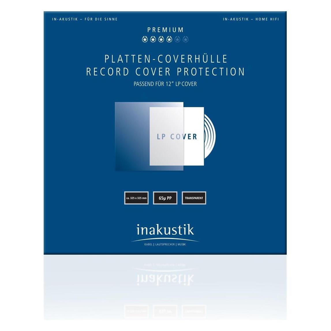 Inakustik Platten-Coverhüllen (Plattenspieler Abdeckung) (004528006)
