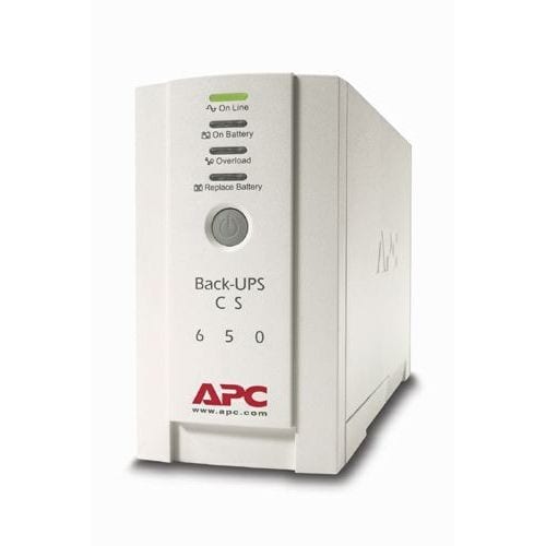 APC Back UPS CS-BK650EI, 650VA, 4x C13, Überspannungsschutz
