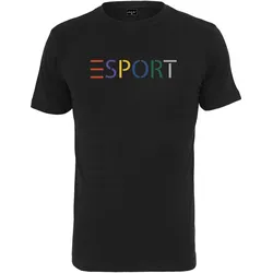 Mister Tee, Herren, Sportshirt, Esport Tee (XS), Schwarz
